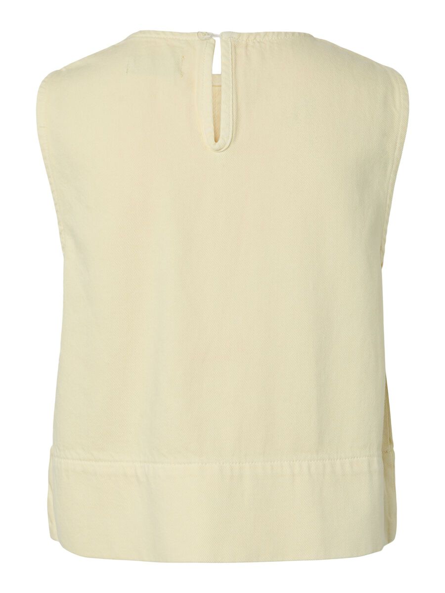 Carousel image - PCSKY DENIM VEST, French Vanilla | 6