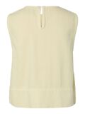 Product image thumbnail - PCSKY DENIM VEST, French Vanilla | 6