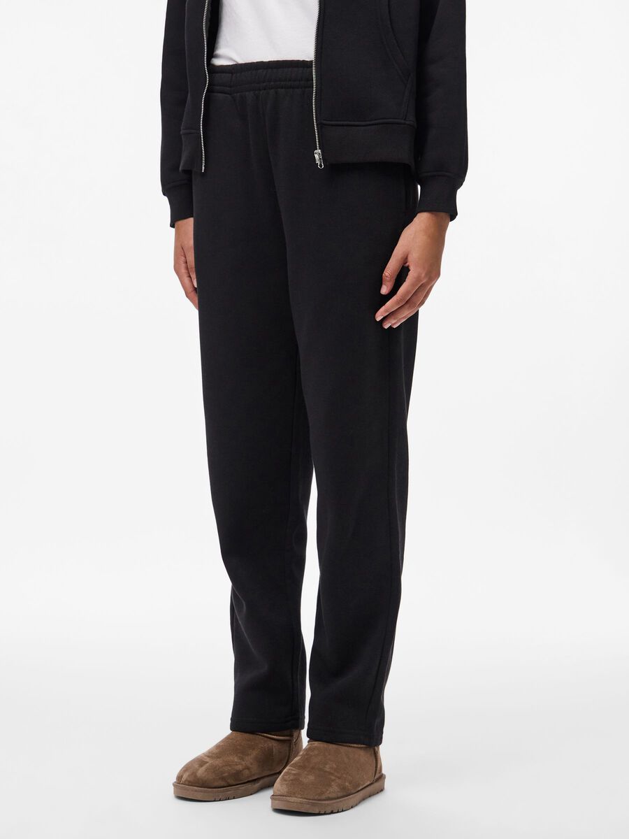 Product carousel image - PCCHILLI STRAIGHT  SWEATPANTS, Black | 1