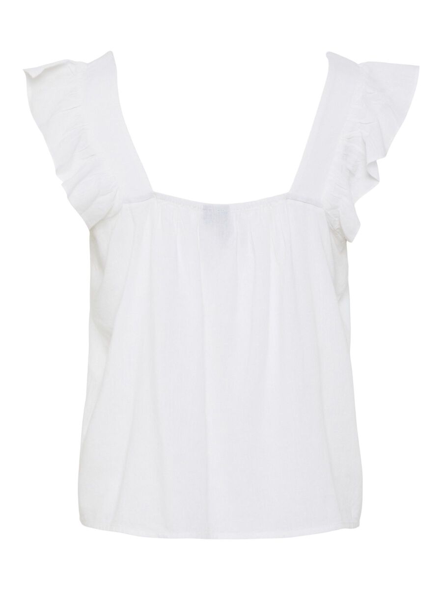 Pieces PCPIA SLEEVELESS TOP, Bright White, highres - 17154740_BrightWhite_002.jpg