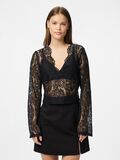 Pieces PCAMINA LACE LONG SLEEVED TOP, Black, highres - 17162270_Black_003.jpg