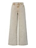 Pieces PCFAY WIDE FIT JEANS, Sandshell, highres - 17158357_Sandshell_001.jpg