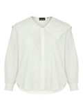 Pieces CURVE LONG SLEEVED SHIRT, Bright White, highres - 17117727_BrightWhite_001.jpg