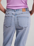 Pieces PCLUNA HW STRAIGHT FIT JEANS, Light Blue Denim, highres - 17120952_LightBlueDenim_006.jpg