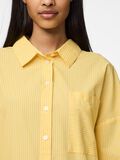 Pieces PCFELINE  STRIPED SHIRT, Sunset Gold, highres - 17158469_SunsetGold_1208390_006.jpg