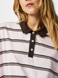 Product image thumbnail - PCSADIE LONG-SLEEVED POLO, Pink-A-Boo | 4
