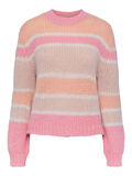 Pieces PCCARMAN KNITTED PULLOVER, Cantaloupe, highres - 17126623_Cantaloupe_949877_001.jpg