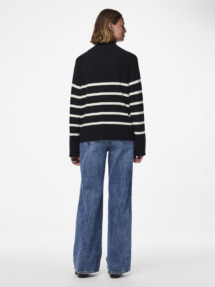 Pieces PCSIA  KNITTED JUMPER, Black, highres - 17150973_Black_1124016_004.jpg