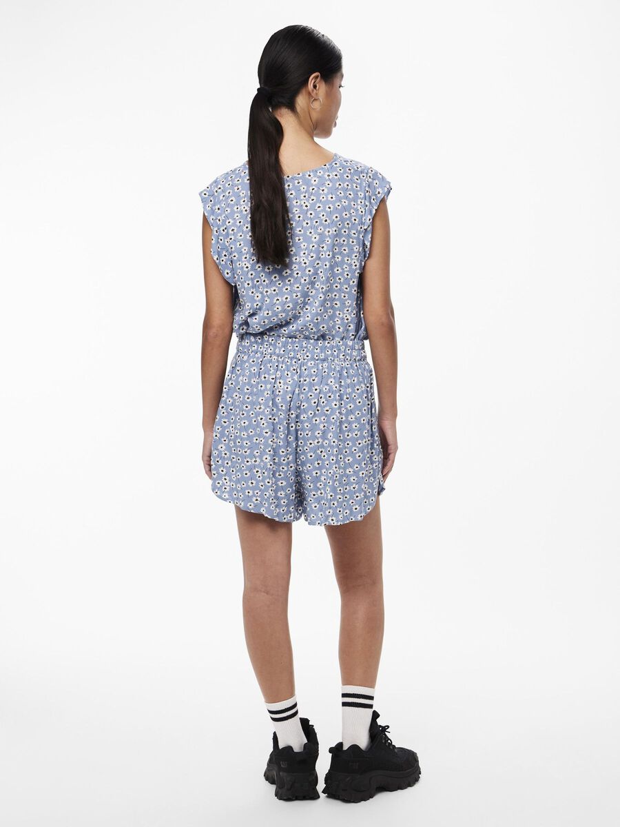 Pieces PCNYA SHORTS, Faded Denim, highres - 17147808_FadedDenim_1091558_004.jpg