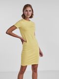 Pieces PCLAYA MINI DRESS, Pale Banana, highres - 17131631_PaleBanana_986213_003.jpg