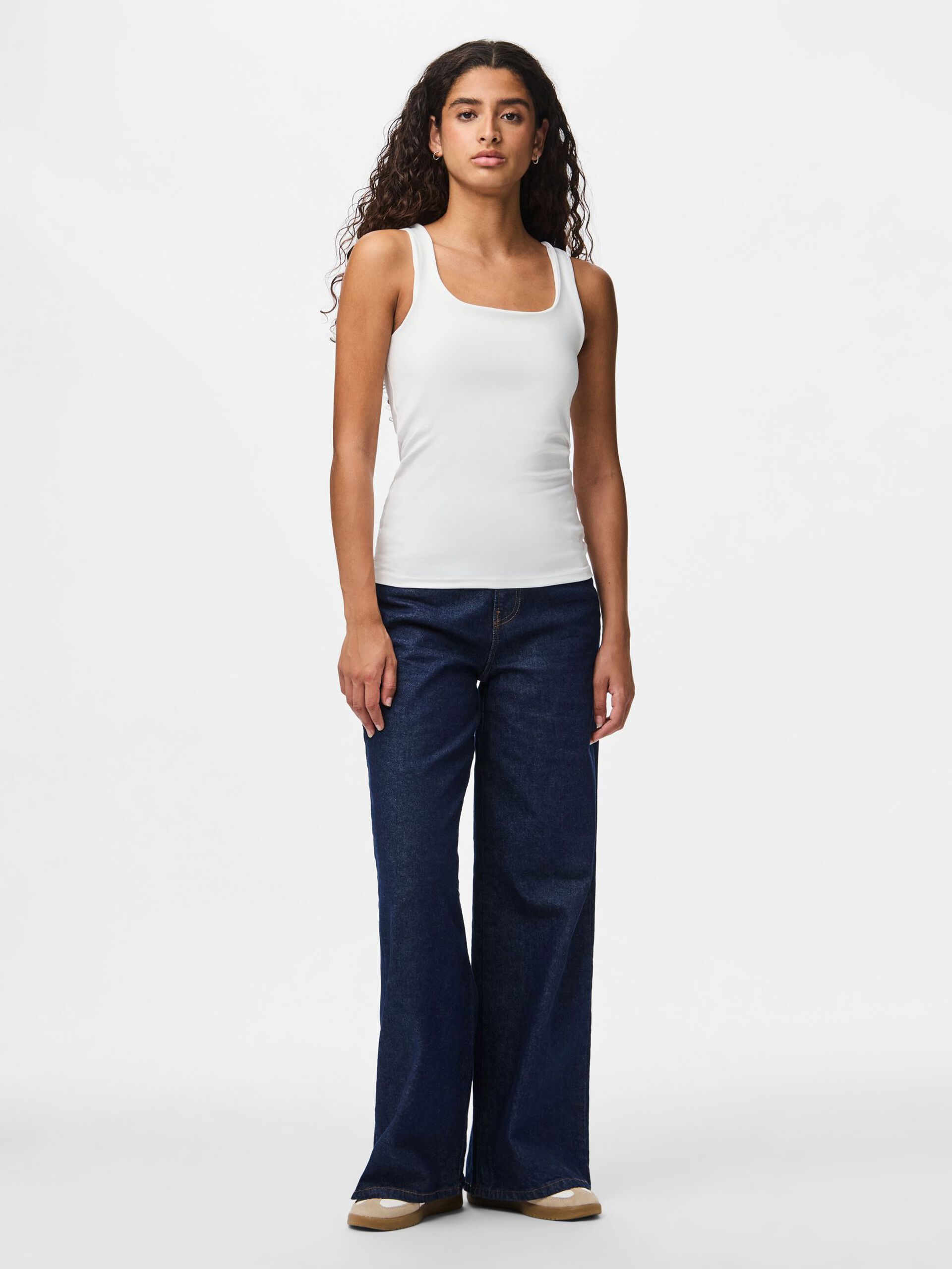 Carousel image - PCNEJA 2-WAY TANK TOP, Bright White | 3