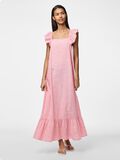 Pieces PCAPIA MIDI KLEID AUS LEINENGEMISCH, Pink Lemonade, highres - 17155310_PinkLemonade_1161544_005.jpg