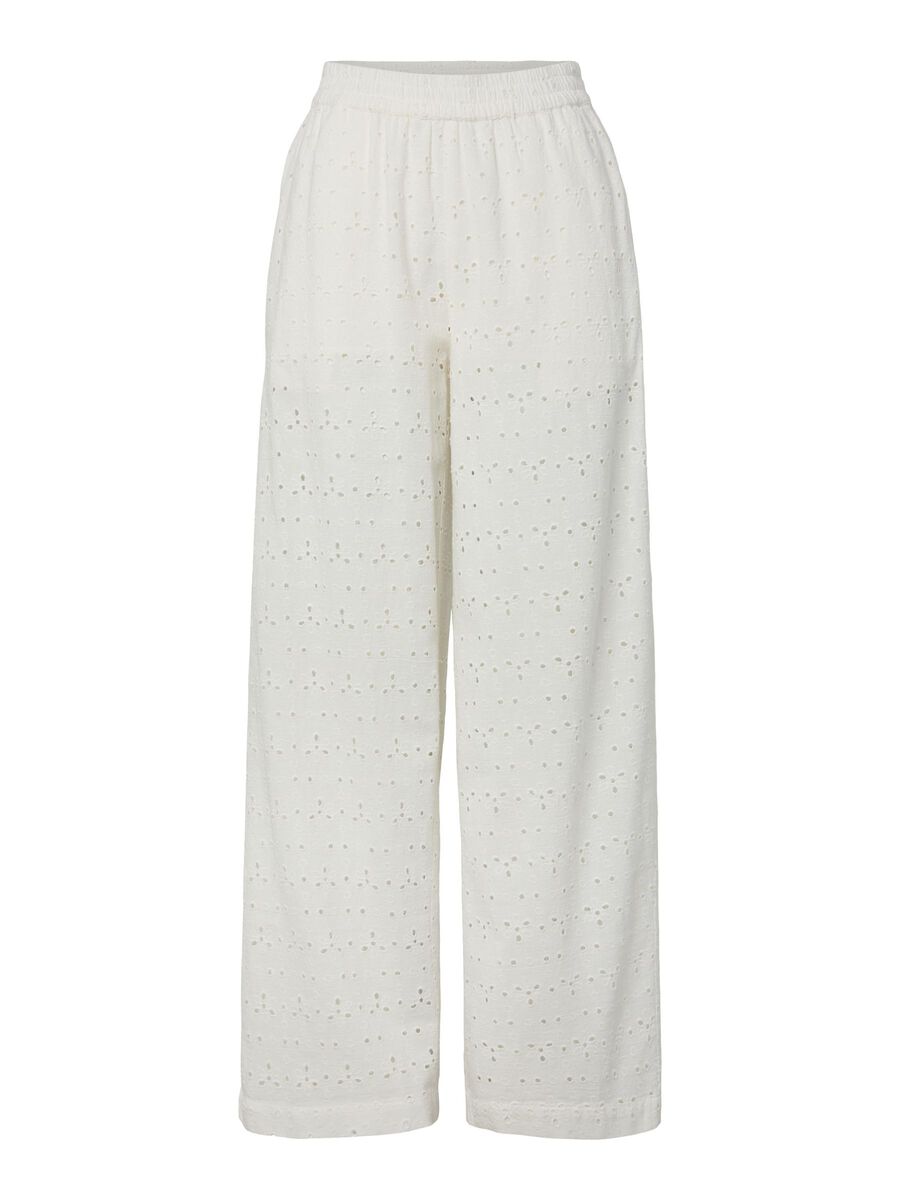 Product carousel image - PCTYLA WIDE LEG HOSE, Cloud Cream | 1