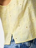 Product image thumbnail - PCGINGER SLEEVELESS TOP, French Vanilla | 4