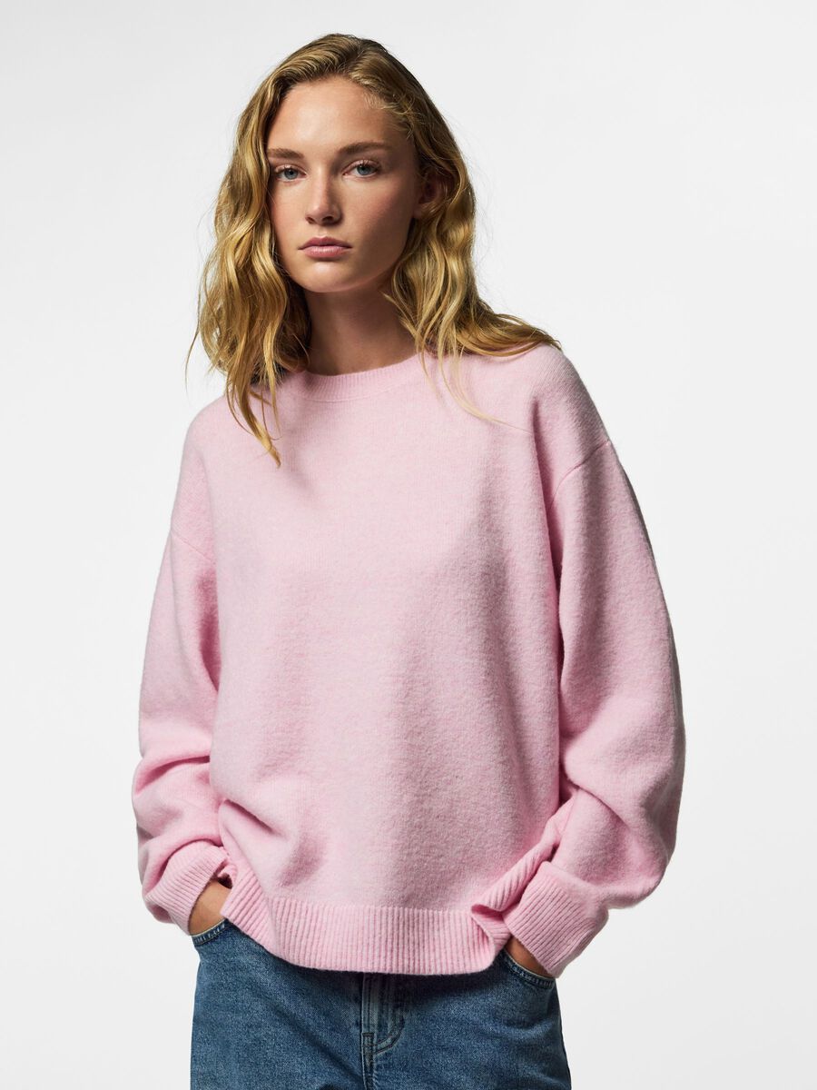 Carousel image 1 PULLOVER A MAGLIA, Roseate Spoonbill