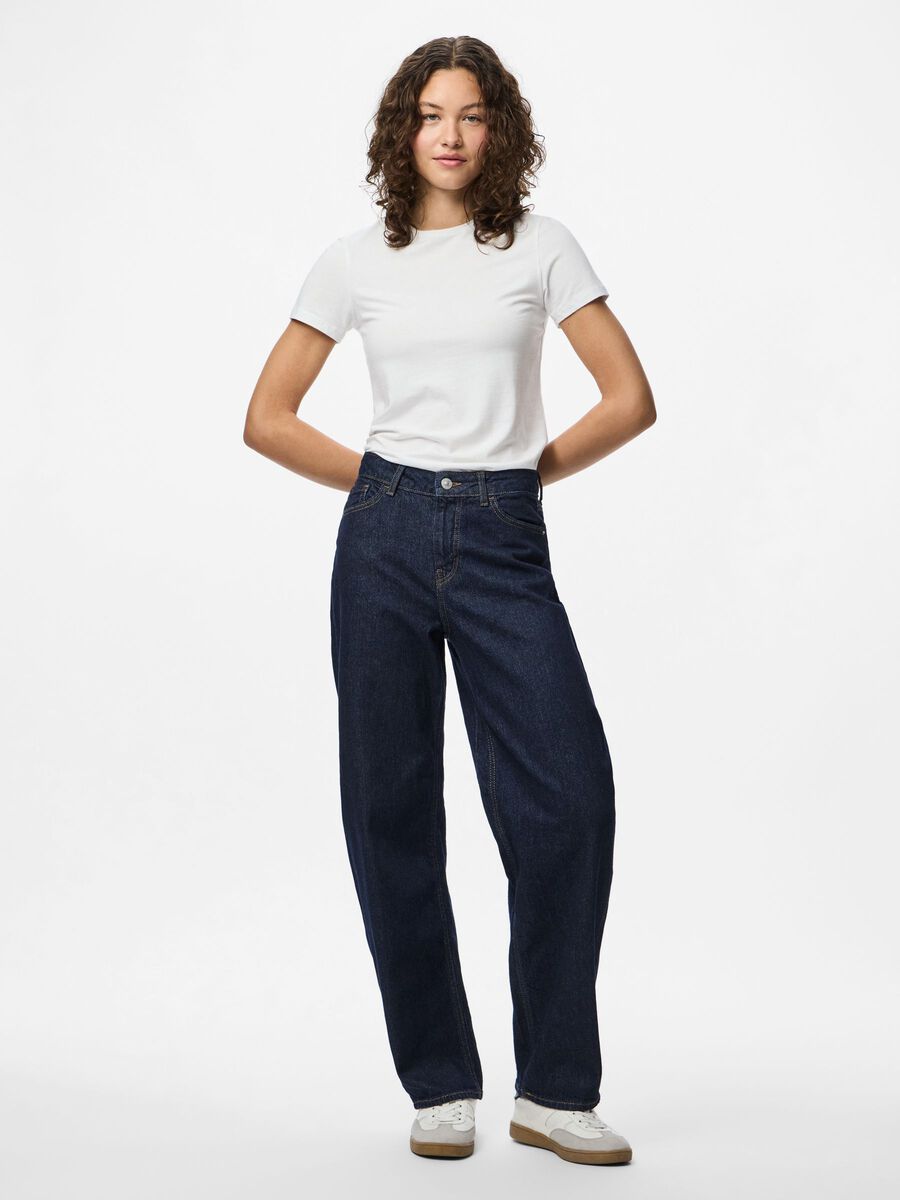 Carousel image - PCGRACE - TMH JEANS BARREL, Dark Blue Denim | 1