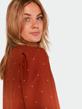 Pieces GESTIPPELDE LONGSLEEVE BLOUSE, Ginger Bread, highres - 17089286_GingerBread_008.jpg