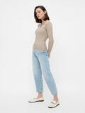 Pieces LONGSLEEVE GEBREIDE TOP, Warm Taupe, highres - 17112124_WarmTaupe_005.jpg