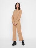 Pieces RIBBED TROUSERS, Tannin, highres - 17098495_Tannin_005.jpg