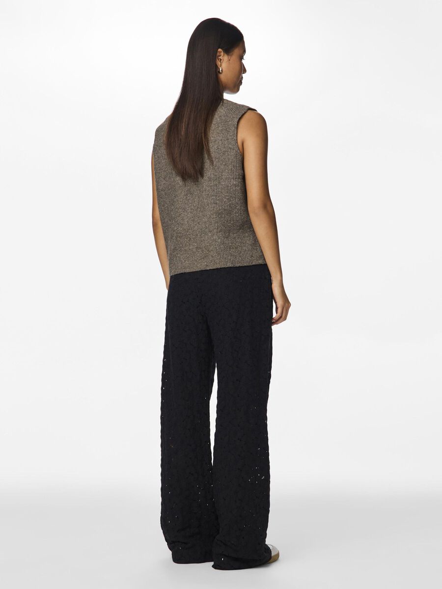 Pieces PCSILLY KNITTED VEST, Morel, highres - 17156680_Morel_004.jpg