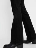 Pieces MID WAIST FLARED JEANS, Black, highres - 17105079_Black_007.jpg