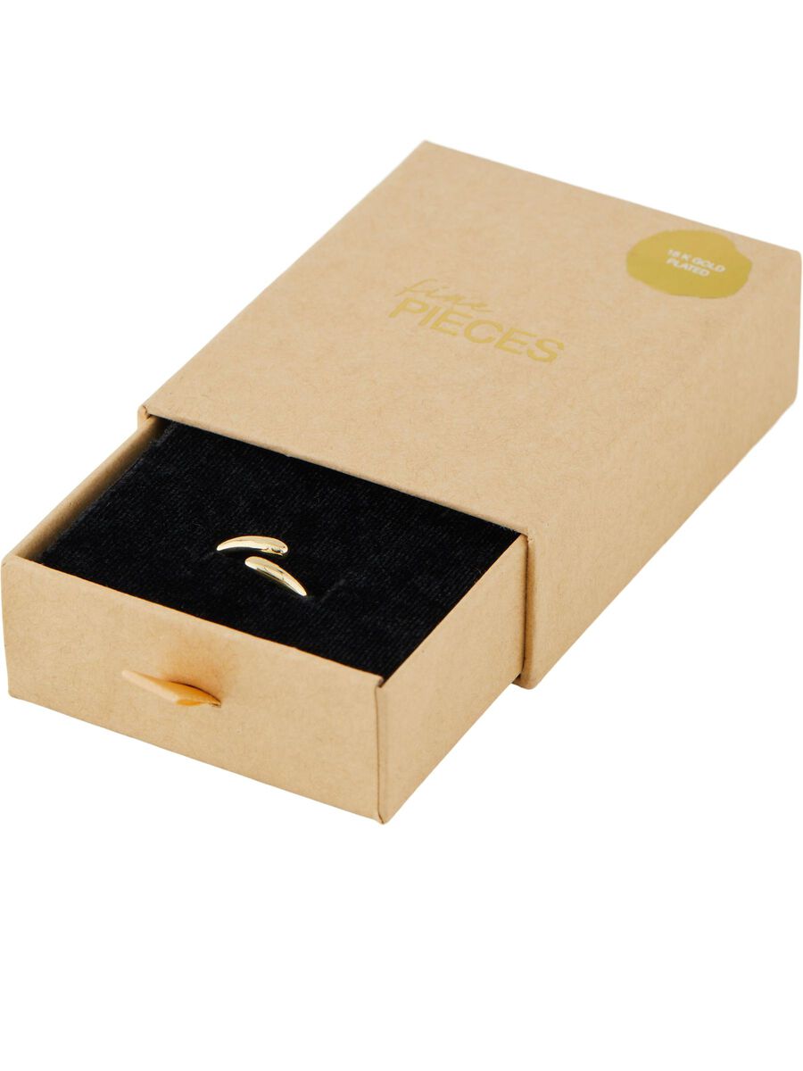 Pieces FPNULIA RING, Gold Colour, highres - 17127224_GoldColour_001.jpg