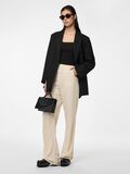 Pieces PCVINSTY  LINEN-BLEND TROUSERS, Oatmeal, highres - 17146434_Oatmeal_007.jpg