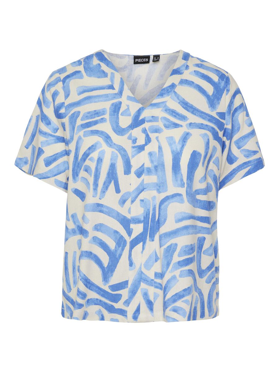 Pieces PCARLEM SHORT SLEEVED TOP, Birch, highres - 17149298_Birch_1104424_001.jpg