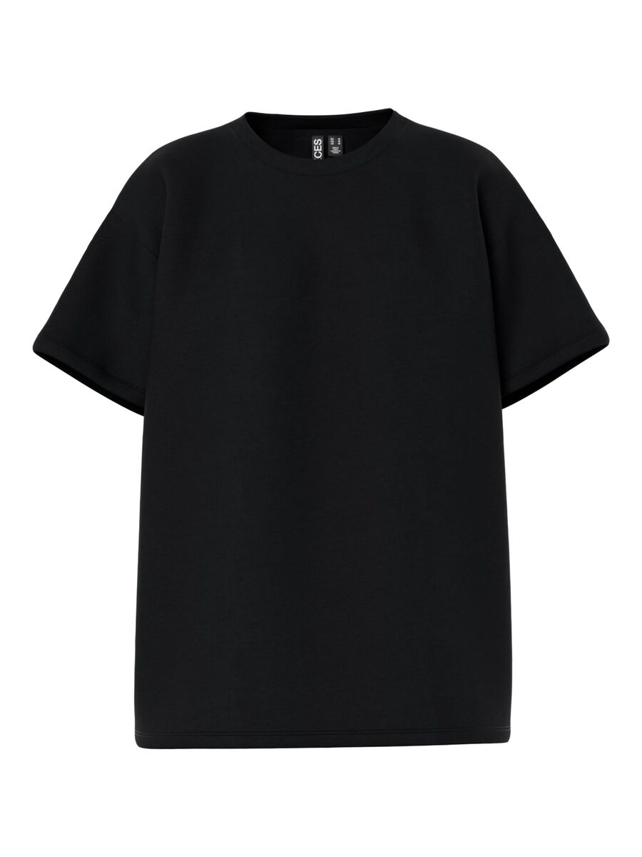 Product carousel image - PCSKYLAR T-SHIRT OVERSIZE, Black | 1