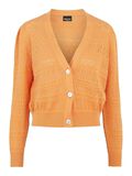 Pieces MOTIF CARDIGAN EN MAILLE, Nectarine, highres - 17113601_Nectarine_001.jpg