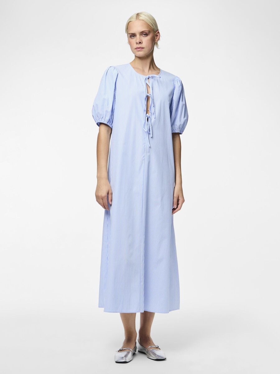 Pieces PCHOLLY TIE MIDI DRESS, Cornflower Blue, highres - 17149798_CornflowerBlue_1109797_003.jpg