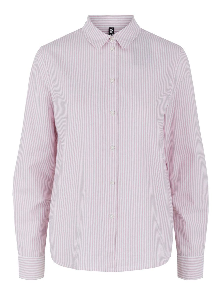 Carousel image - PCIRENA - COULEUR UNIE CHEMISE, Bright White | 5