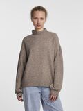 Pieces PCJANICIA KNITTED PULLOVER, Falcon, highres - 17147950_Falcon_1091796_003.jpg