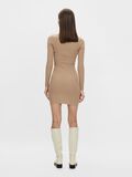 Pieces PCCRISTA RIBBED KNITTED DRESS, Silver Mink, highres - 17115048_SilverMink_870174_004.jpg