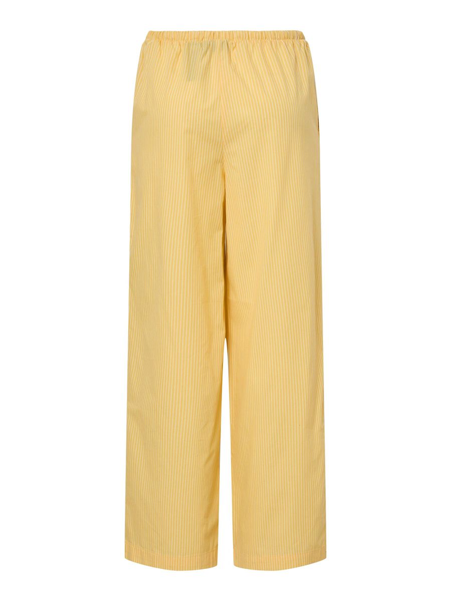 Pieces PCFELINE HW STRIPED TROUSERS, Sunset Gold, highres - 17158470_SunsetGold_1208388_002.jpg