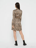 Pieces SATIN LEOPARD DRESS, Black, highres - 17097648_Black_700178_004.jpg