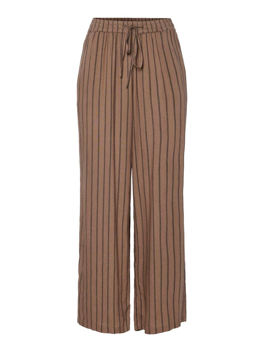 Pieces PCPIA WIDE-LEG TROUSERS, Falcon, highres - 17149314_Falcon_1213976_001.jpg