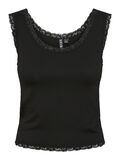 Pieces PCMALENE LACE TANK TOP, Black, highres - 17145694_Black_001.jpg