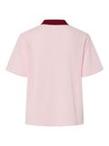 Pieces PCALYSIA - MC OVERSIZE POLO, Pink Tulle, highres - 17161252_PinkTulle_1222121_002.jpg