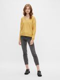 Pieces DÉCOLLETÉ EN V PULL EN MAILLE, Ochre, highres - 17111313_Ochre_846743_005.jpg
