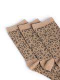 Pieces PCSEBBY 3-PACK SOCKS, Fossil, highres - 17155178_Fossil_1159645_002.jpg