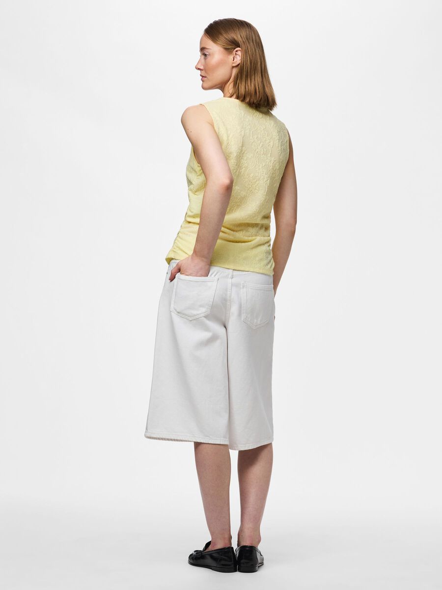 Product carousel image - TOP SENZA MANICHE, French Vanilla | 2