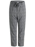 Pieces CHECKED HIGH WAIST TROUSERS, Black, highres - 17094120_Black_664189_001.jpg