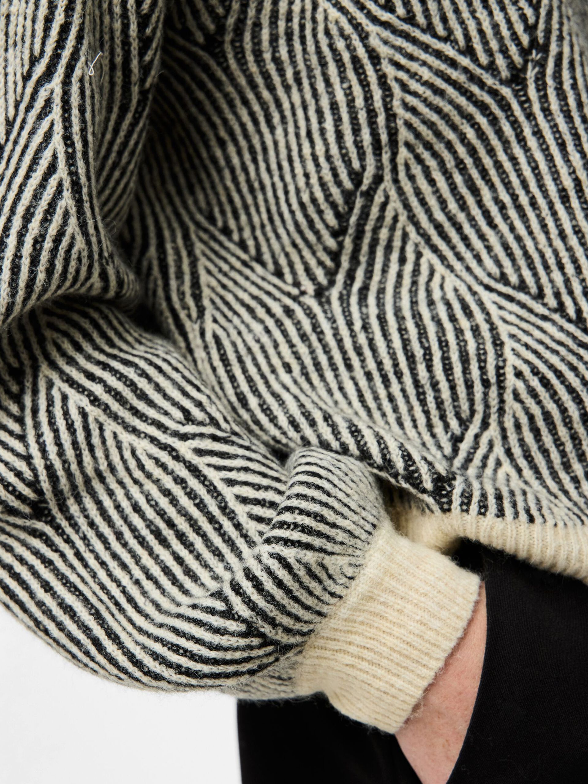 Carousel image - PCJENNA KNITTED JUMPER, Whitecap Gray | 4