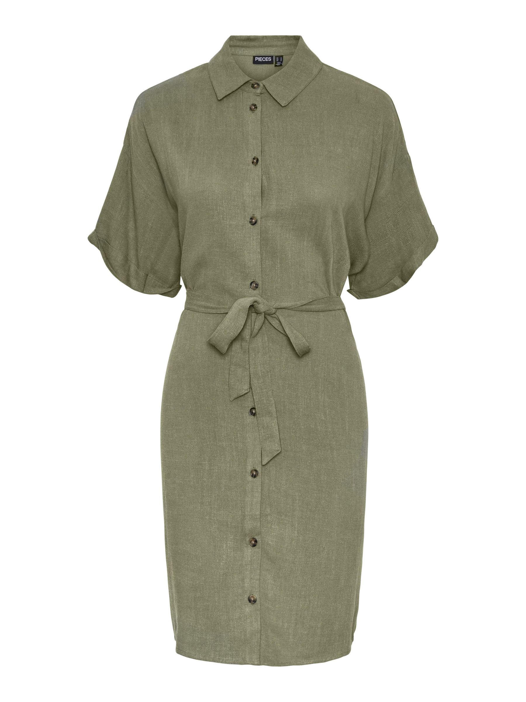 Pieces shirt dress 2025