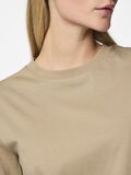 Pieces PCRIA COTTON T-SHIRT, Silver Mink, highres - 17140802_SilverMink_006.jpg