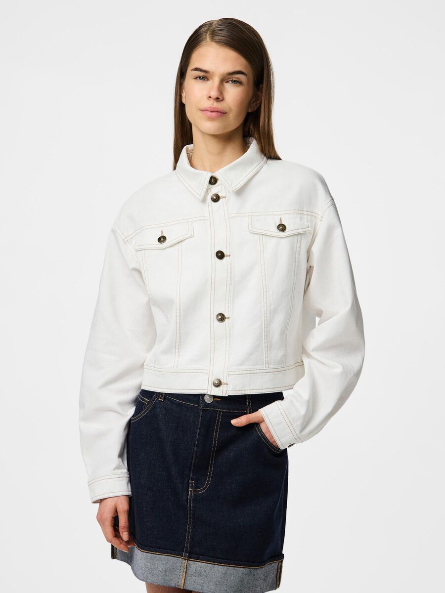 Pieces PCFINE JEANSJACKE, Cloud Dancer, highres - 17161461_CloudDancer_003.jpg