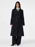 Product image thumbnail - PCSCARLETT TRENCHCOAT, Black | 1