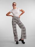 Pieces PCNURSEL FLARED TROUSERS, Bright White, highres - 17135507_BrightWhite_1013400_008.jpg