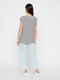 Pieces STRIBET T-SHIRT, Bright White, highres - 17087913_BrightWhite_612439_004.jpg